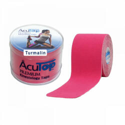 AcuTop Premium Turmalinos Kineziológiai Tapasz 5 cm x 5 m Rózsaszín (SGY-TT1-ACU) - duoker