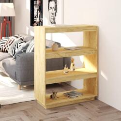 vidaXL Bibliotecă/Separator cameră, 80x35x103 cm, lemn masiv de pin (810884) Biblioteca