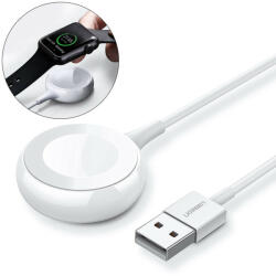 UGREEN Incarcator wireless MFI Qi Ugreen pentru Apple Watch cu cablu incorporat 1m alb (CD177)
