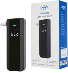 PNI Testere alcoolemie Detector de alcool PNI AT188 cu ecran LCD, alarma sonora si luminoasa (PNI-AT188) - pcone
