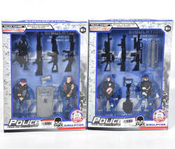 Magic Toys Police Pioneer: Rendőr szett figurákkal és fegyverekkel kétféle változatban (MKL462326)