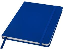 Jegyzetfüzet A/5 gumis, 96 lapos, kék borító, vonalas lapok