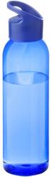  Kulacs műanyag 650ml átlátszó, csavaros tetővel, kék színű, Eastman Tritan anyagból készült, BPA-mentes