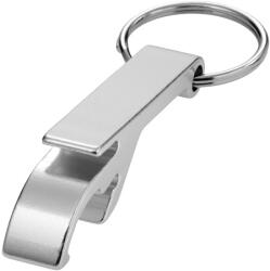  Kulcstartó fém sörnyitós, 1 x 5, 5 x 1, 5 cm ezüst