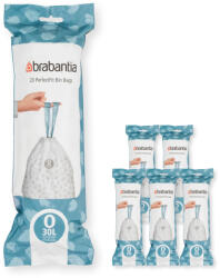 Brabantia Saci pentru gunoi O PERFECTFIT 30 l, 120 buc, Brabantia (BRAB138485)