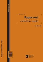 PÁTRIA Fogorvosi ambuláns napló 250 lapos könyv A/4 álló A. 3510-154