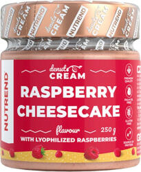Nutrend DeNuts Cream Raspberry Cheesecake 250 g, málnás sajttorta