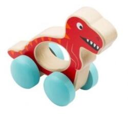 Legler Jucărie din lemn în mâna Dino saurus - roșu