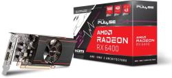 SAPPHIRE Radeon PULSE RX 6400 4GB GDDR6 64bit (11315-01-20G) Videokártya