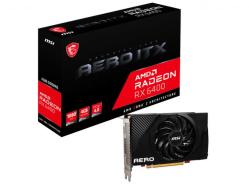 MSI Radeon RX 6400 4GB GDDR6 64bit (RX 6400 AERO ITX 4G) Videokártya