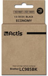 ACTIS KB-985BK ink for Brother printer; Brother LC985BK replacement; Standard; 28 ml; black (KB-985Bk)