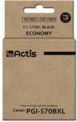 ACTIS KC-570Bk ink for Canon printer; Canon PGI-570Bk replacement; Standard; 22 ml; black (KC-570Bk)