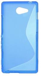 Gigapack Sony Xperia M2 (D2303) szilikon telefonvédő (S-line) kék (GP-46268)