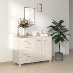 vidaXL Servantă „HAMAR, alb, 113x40x80 cm, lemn masiv de pin (340445) Comoda
