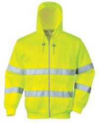 Portwest Hi-Vis zippzáros pulóver (B305YERM)