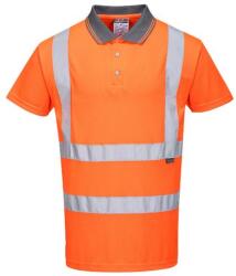 Portwest Jól láthatósági rövid ujjú pólóing, RIS (RT22ORR4XL)