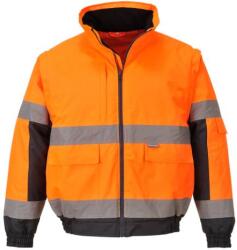 Portwest HiVis 2 az 1-ben kabát (C468ORRXS)