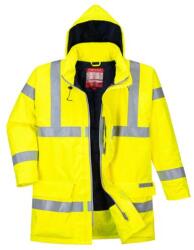 Portwest Bizflame Rain Hi-Vis antisztatikus FR kabát (S778YERXS) - grandis
