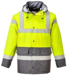 Portwest Hi-Vis Contrast Traffic kabát (S466YGYL)