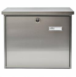 Burg Wächter Cutie postala Premium BURG-WACHTER model Comfort 3913 din inox cu incuiere 2 chei culoare inox 380 x 340 x 148 mm