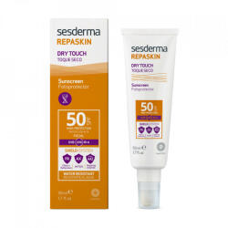 Sesderma - Crema pentru protectie solara cu SPF 50 Repaskin Dry Touch, Sesderma Protectie solara 50 ml - vitaplus