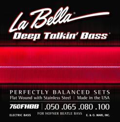 LA BELLA 760fhbb Basszusgitár Húrkészlet