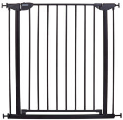 Childhome Poarta de siguranta metal Childhome Eltra Doorgate Pressure 75-81 cm, Negru (CH-VHELTB)