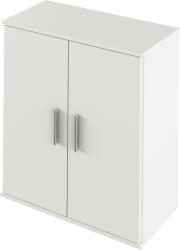 Mobikon Comoda 2 usi mdf alb Resita 70.6x35x79.5 cm (0000263131) Comoda