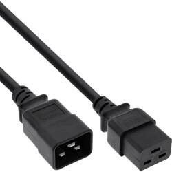 InLine Cablu prelungitor alimentare C19 la C20 1m Negru, Inline IL16641B (IL16641B)