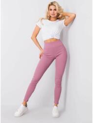  BASIC FEEL GOOD Női bordázott leggings Sanja rózsaszín RV-LG-6379.11X_363086 XL