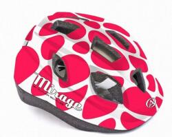 AUTHOR Mirage Inmold 196 Gyerek Bukósisak (piros/fehér)