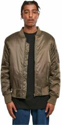Build Your Brand Bomber izolat pentru bărbați - Închisă măslin | 4XL (BY030-1000325103)
