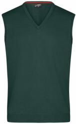 James & Nicholson (Daiber) Férfi ujjatlan felső JN657 - Erdei zöld | 3XL (1-JN657-1709518)