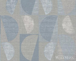 AS Creation-Dekens Balade DE376081 kék textil mintás grafikus tapéta (DE376081)