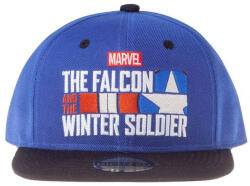 Difuzed Marvel The Falcon And The Winter Soldier Snapback Cap Logo Baseball Sapka Új, Bontatlan (MTFTWSBBC)