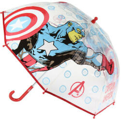 Pyramid Marvel Captain America - Amerika Kapitány Manuális Esernyő, Gyermek Méret! 74cm Átmérő, 45cm Hosszú! (AV18)