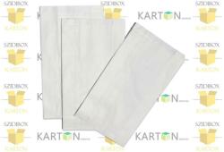 Szidibox Karton Sütőipari 1, 5 kg fehér papírzacskó, papírtasak 19x4, 5x37cm 100 db/cs (SZID-00408)
