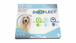 Douflect Dog M, 1 pipeta, 10-20 Kg, Cutie cu 3 pipete