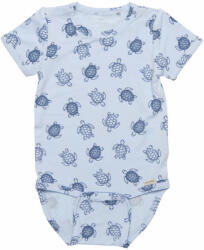Minymo Body bambus extrafin maneca scurta - Ice Water, Minymo, marime 62