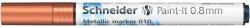 Schneider Marker Schneider Paint-It 010, varf 0, 8 mm, copper metallic