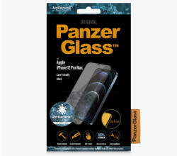 Panzer Apple iPhone 12 Pro MAX kijelzővédő üvegfólia (5711724027123) Fekete