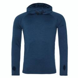 Just Cool Hanorac cu guler înalt și glugă pentru bărbați Cool - Albastru închis prespălat | 2XL (JC037-1000209682)