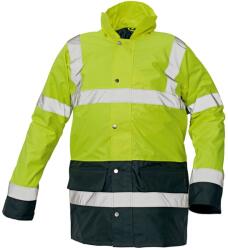 CERVA SEFTON kabát HV sárga/sötétkék XXXL (0301007370006)