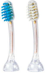 emmi-dent SB2 GO, Metallic és Professional ultrahangos cserélhető fogkefefejek fogszabályzót viselőknek (2x)