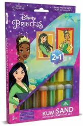 Red Castle Disney hercegnők: 2 az 1-ben homokkép készítő szett - Mulan és Tiana (DS43) - jatekbolt