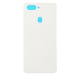 Oppo R15 akkufedél (hátlap) ragasztóval fehér, gyári