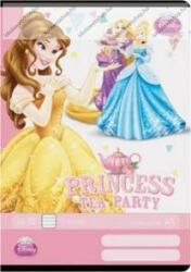 Hercegnős/Princess Tea Party 2. osztályos vonalas füzet, A5/16-32 (ZI_2017_109)