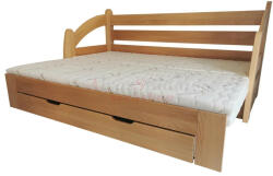 Bedding Franciaággyá nyitható kanapéágy ágyneműtartó fiókkal 90x200