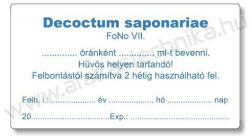 Gyógyszertári címke 38x70mm BELSŐLEG kék MAGISZTRÁLIS címke +azonosító szöveg