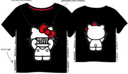 EPlus Tricou pentru fetiță - Hello Kitty negru Mărimea - Copii: 110